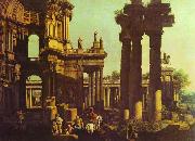 Ruins of a Temple, Bernardo Bellotto